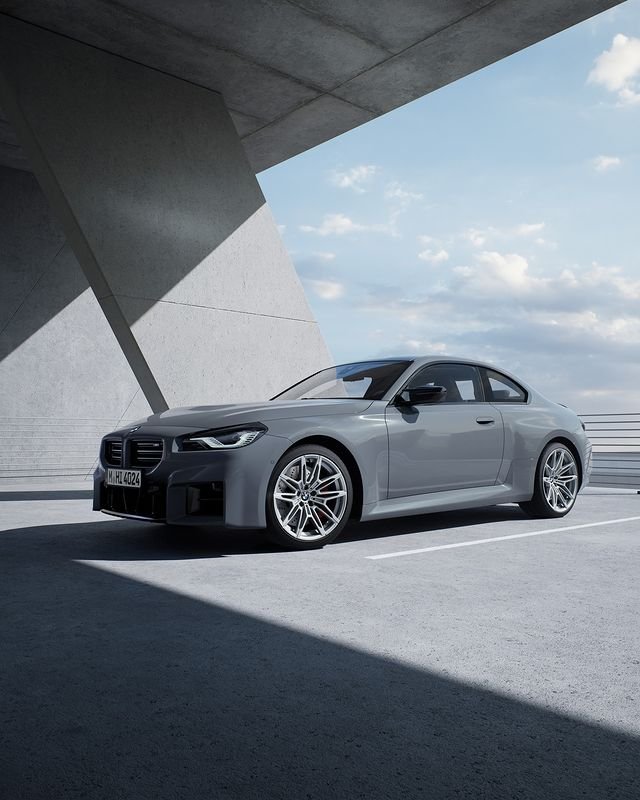 bmw m2 in grigio telesto
